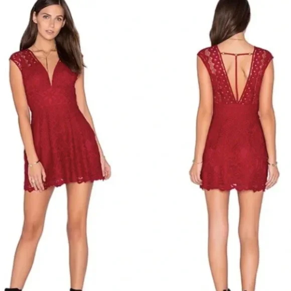lace beach cover up dress Flamenco Lace Crochet Beach Cover Up Dress main image 0